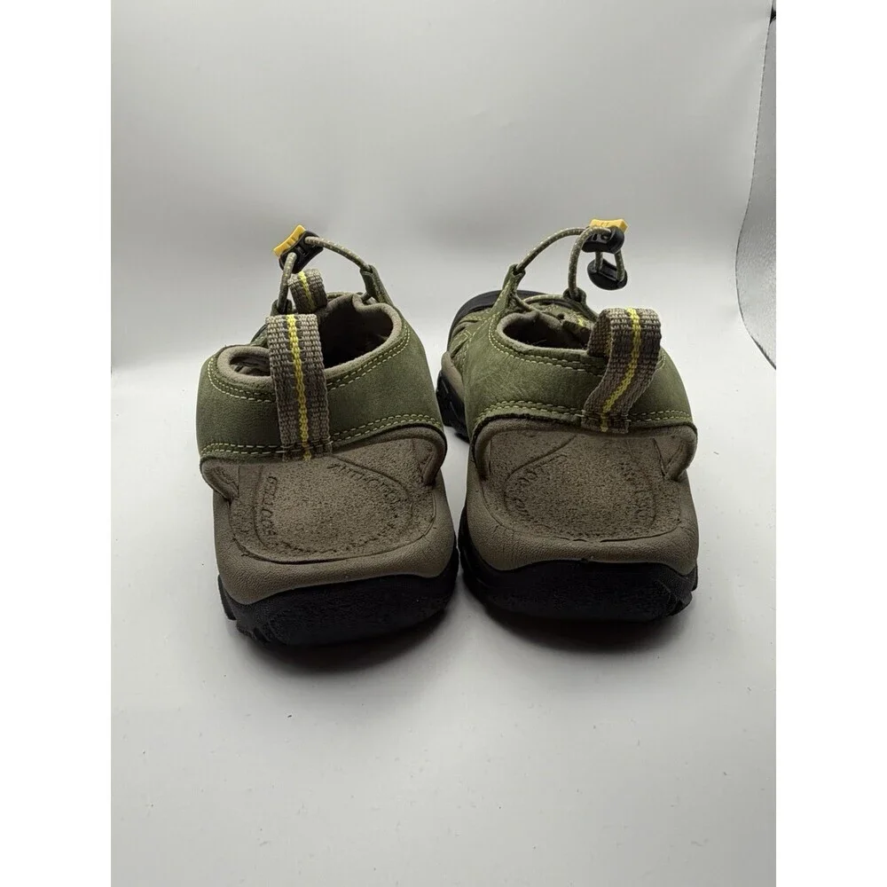Keen Newport H2 Water Sandals Boys Size 6 Green/Yellow